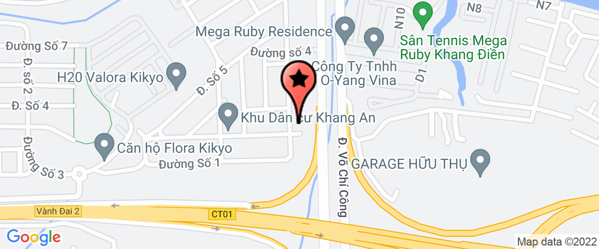 Bản đồ đến địa chỉ Công Ty TNHH Vé Việt