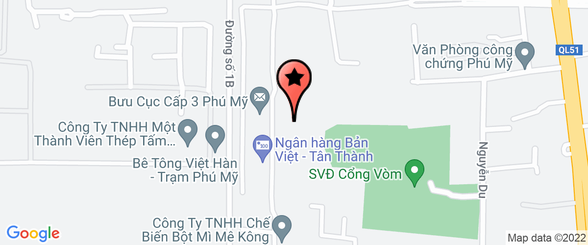 Bản đồ đến địa chỉ Công ty TNHH Xây Dựng Hsiu Gee Việt Nam (Nộp hộ)