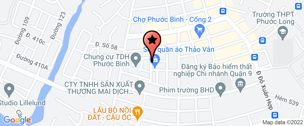 Bản đồ đến địa chỉ Công Ty TNHH Thương Mại Dịch Vụ Nguyên Thy