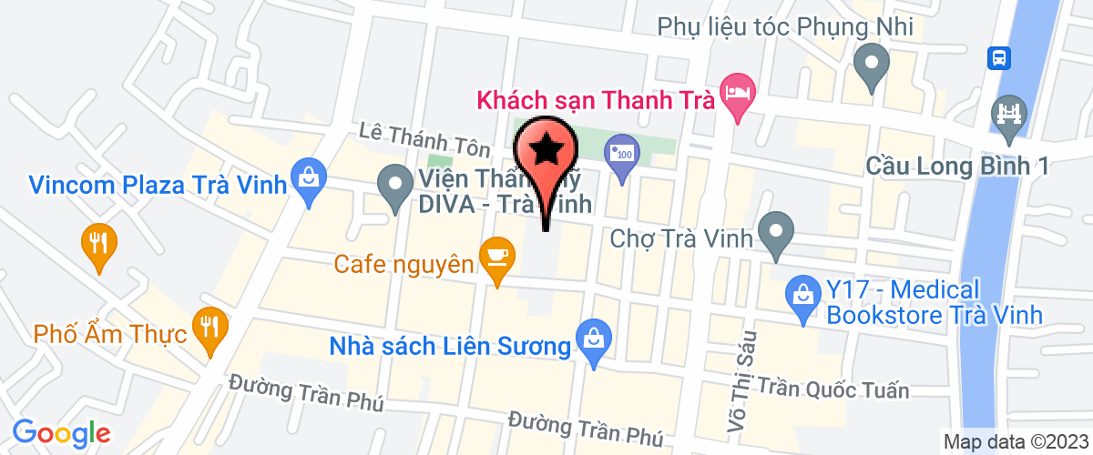 Bản đồ đến địa chỉ Ngân Hàng Thương Mại Cổ Phần Sài Gòn - Chi Nhánh Trà Vinh