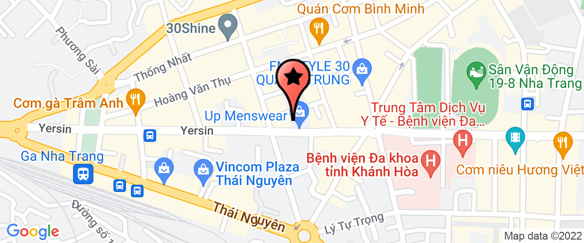 Bản đồ đến địa chỉ Hội văn học nghệ thuật Khánh Hoà