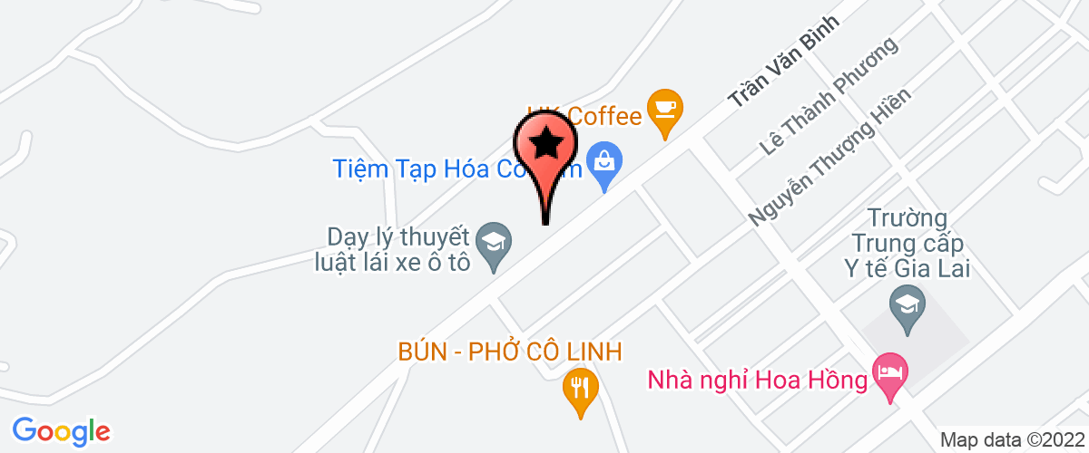 Bản đồ đến địa chỉ Công Ty TNHH Một Thành Viên Hoàng Lực Gia Lai