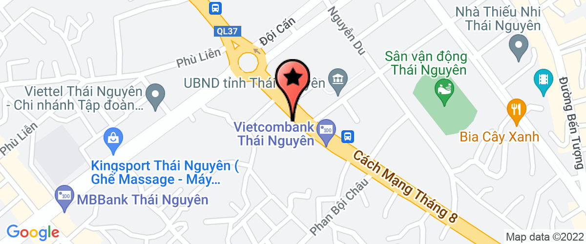 Bản đồ đến địa chỉ Đội Quản lý thị trường TP Thái Nguyên