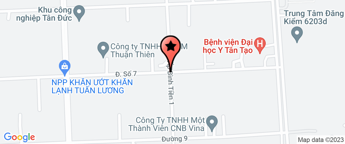 Bản đồ đến địa chỉ Công Ty TNHH Sơn Tesco