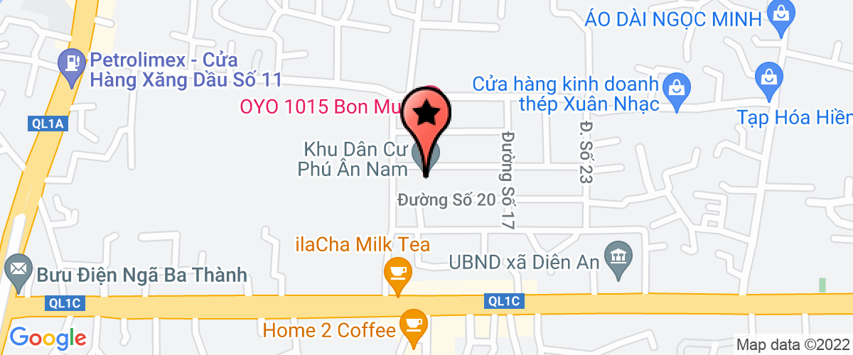Bản đồ đến địa chỉ Công Ty TNHH Thực Phẩm Quê Hương Khánh Hòa