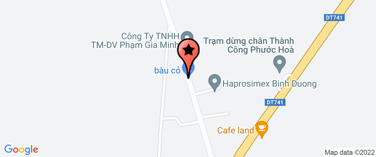Bản đồ đến địa chỉ Công Ty TNHH Sản Xuất Thương Mại XNK Đại Phát Lộc