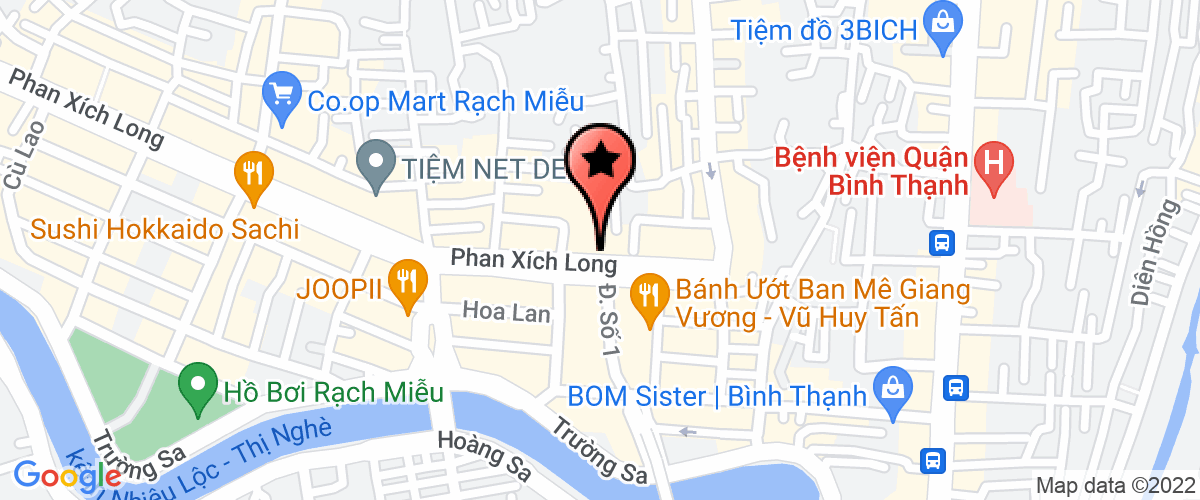 Bản đồ đến địa chỉ Công Ty TNHH Thái Tường Ngân
