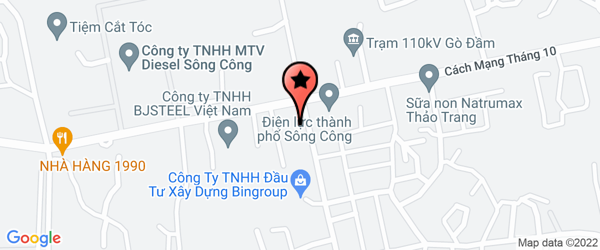Bản đồ đến địa chỉ Công Ty Cổ Phần Tư Vấn Và Đầu Tư Xây Dựng Mh Thái Dương