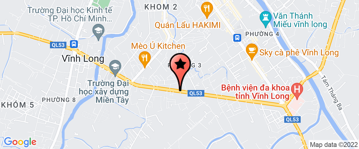 Bản đồ đến địa chỉ Công Ty TNHH Mtv Tm - Dv Xuyên Việt Vĩnh Long