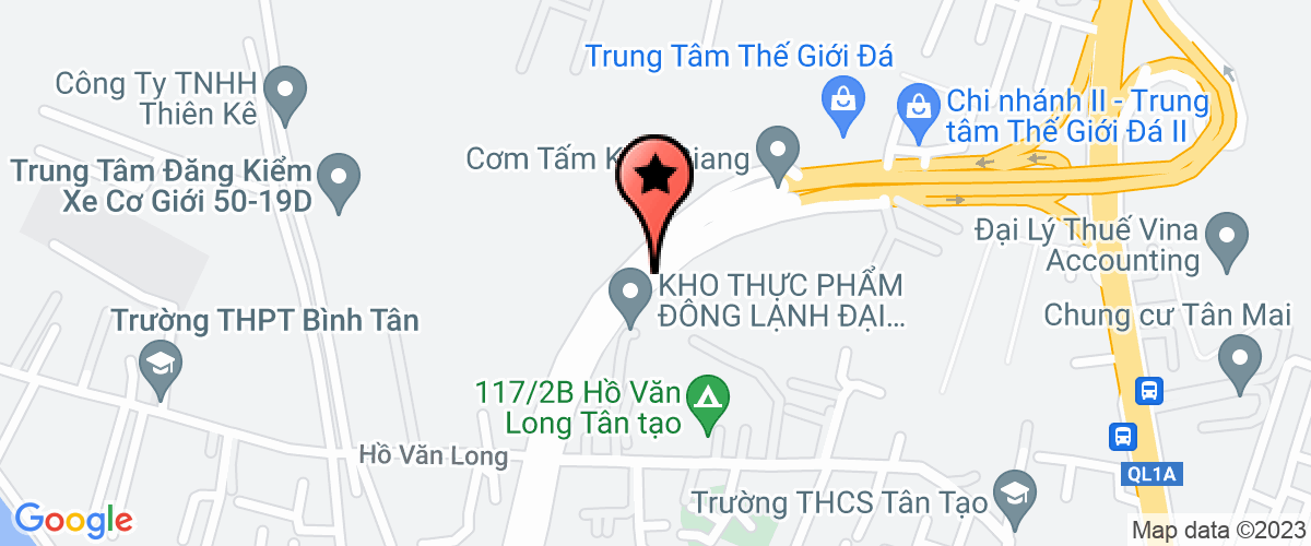 Bản đồ đến địa chỉ Chi Nhánh Công Ty TNHH Vĩnh Đỉnh Thái
