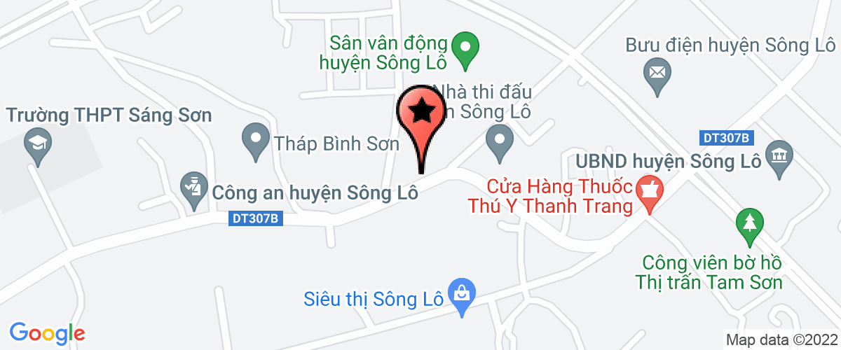 Bản đồ đến địa chỉ Chi cục thi hành án dân sự huyện Sông Lô