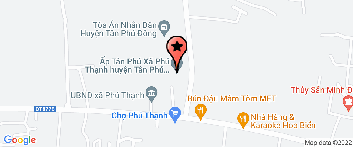 Bản đồ đến địa chỉ Toà án Nhân Dân Huyện Tân Phú Đông