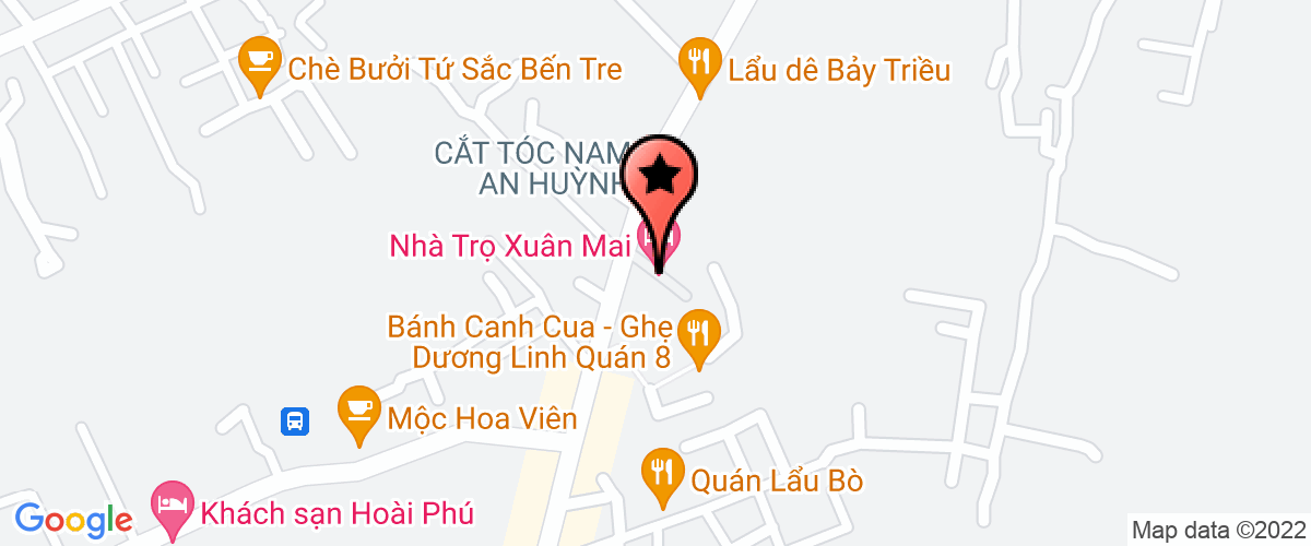 Bản đồ đến địa chỉ Công Ty Cổ Phần Đầu Tư - TM - DV Hoàng Gia Phát Bến Tre