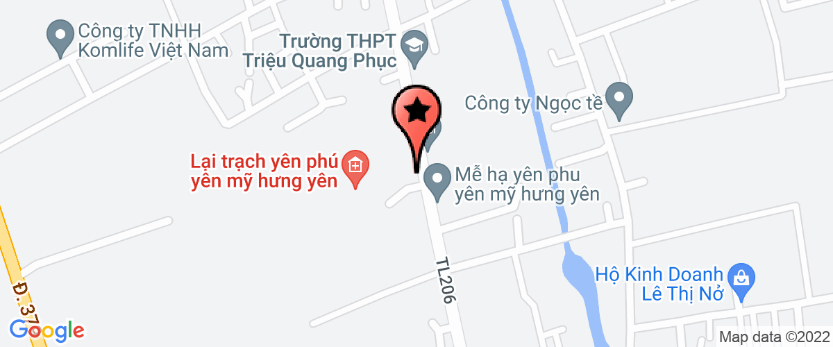Bản đồ đến địa chỉ Công Ty TNHH Thương Mại Và Dịch Vụ Thăng Long Hưng Yên