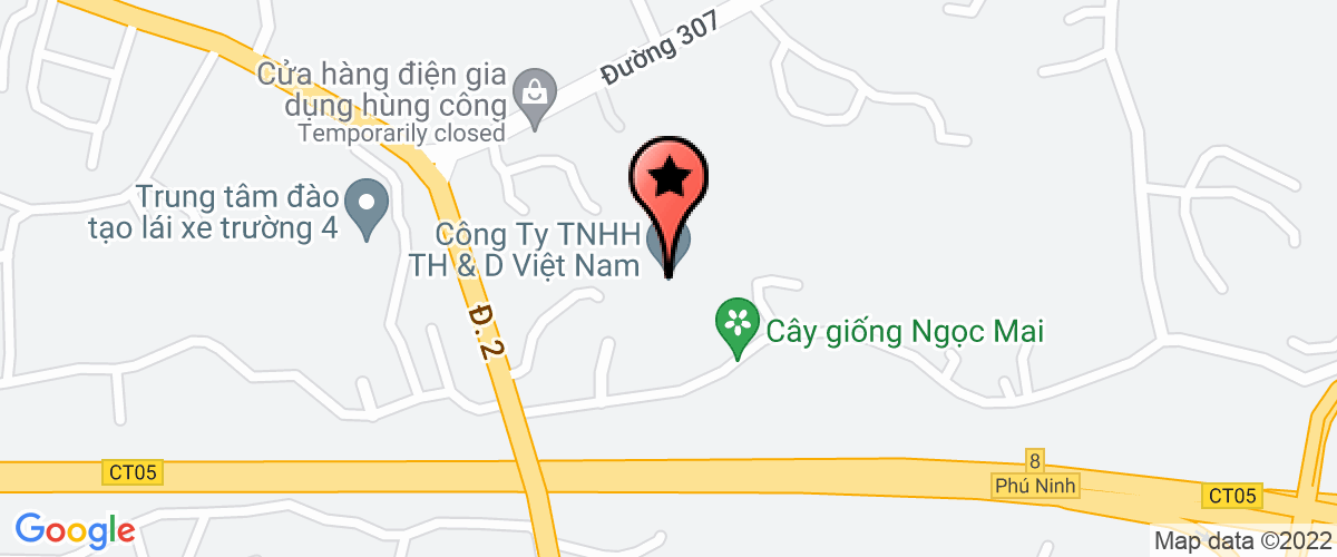Bản đồ đến địa chỉ Công ty Trách Nhiệm Hữu Hạn PALDO VINA