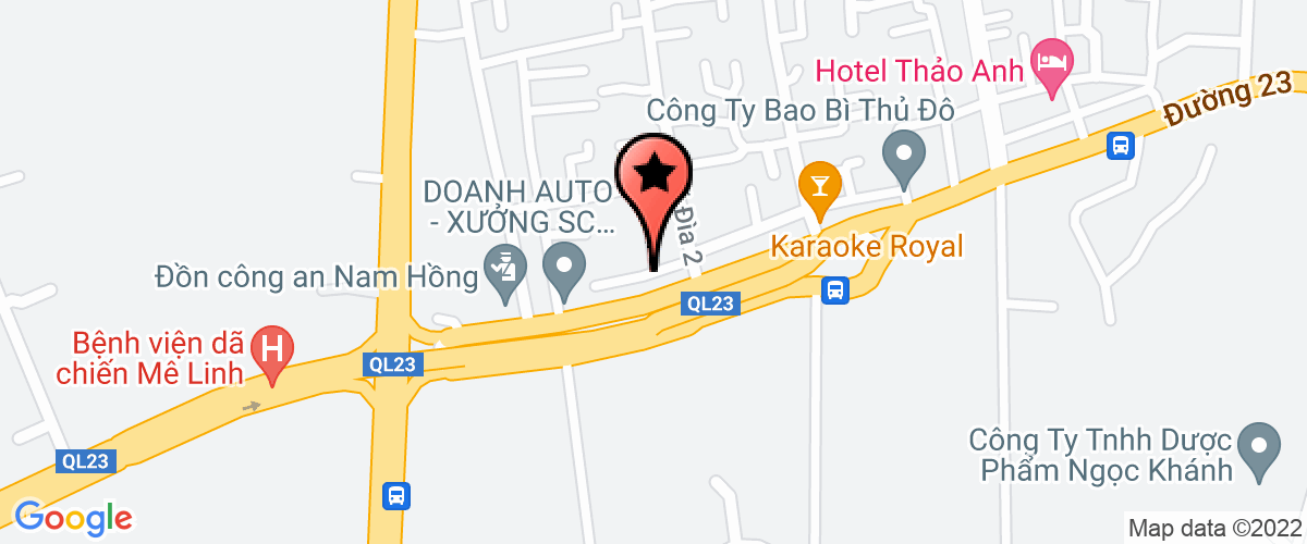 Bản đồ đến địa chỉ Công Ty Cổ Phần Đầu Tư Xây Dựng Và Thương Mại Dịch Vụ Phương Anh