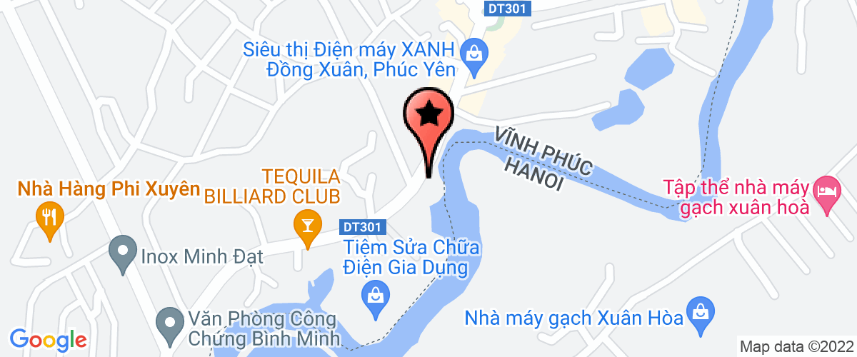Bản đồ đến địa chỉ Công Ty TNHH Một Thành Viên Kinh Doanh Thương Mại Hưng Hòa