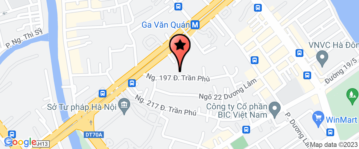 Bản đồ đến địa chỉ Công Ty TNHH Ttl Hà Nội