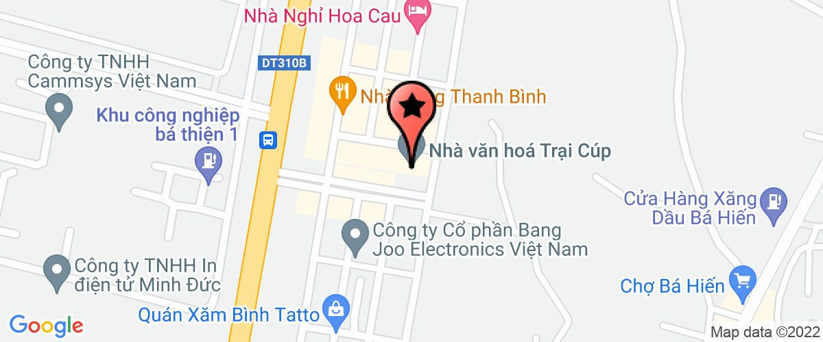 Bản đồ đến địa chỉ Công Ty TNHH Công Nghệ Vina Ez - C&m