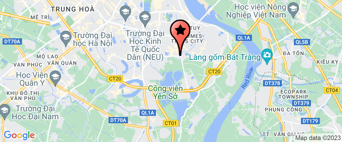 Bản đồ đến địa chỉ Công Ty TNHH Quảng Cáo Và Thương Mại Cnc Hồng Hà