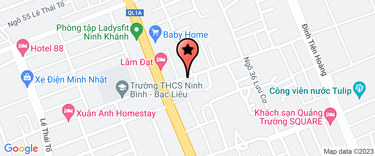 Bản đồ đến địa chỉ Công Ty TNHH Một Thành Viên Nông Thôn Việt Ninh Bình