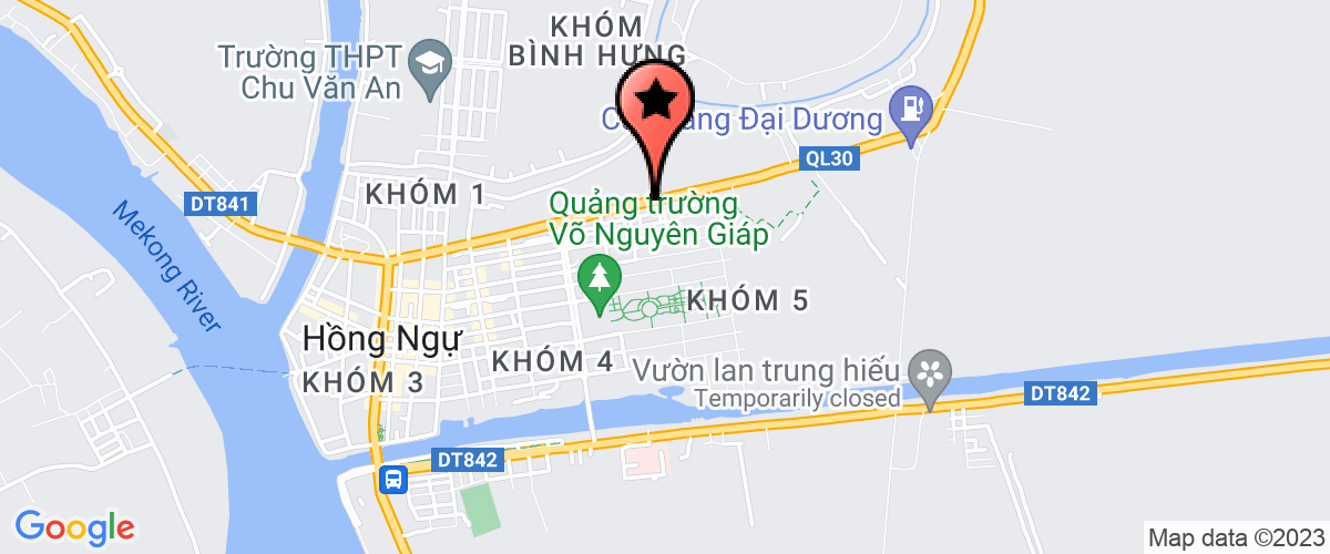 Bản đồ đến địa chỉ Công Ty TNHH 01TV Xây Dựng - Thương Mại Vạn Tài Đồng Tháp