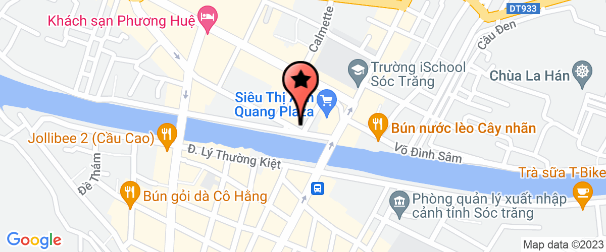 Bản đồ đến địa chỉ Trung tâm chăm sóc sức khỏe sinh sản tỉnh Sóc Trăng
