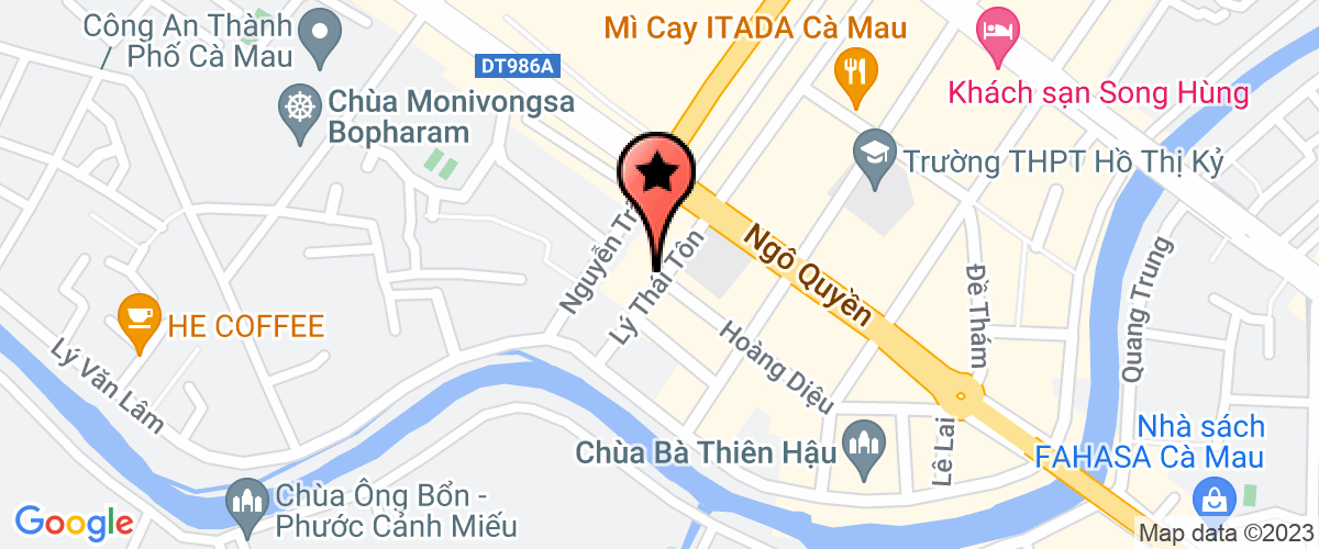 Bản đồ đến địa chỉ Công Ty TNHH Một Thành Viên Thương Mại � Dịch Vụ Thanh Vân