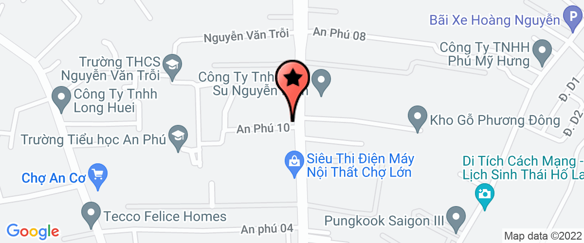 Bản đồ đến địa chỉ Công Ty TNHH Cơ Khí Dương Quang