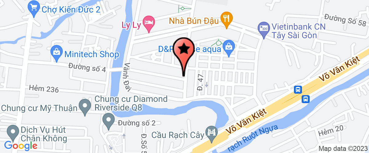 Bản đồ đến địa chỉ Văn Phòng Đại Diện Công Ty TNHH Một Thành Viên Tân Thành Lợi An Phú