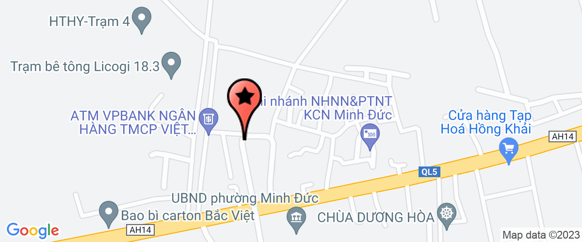 Bản đồ đến địa chỉ DNTN thương mại, sản xuất và dạy nghề cơ khí Hùng Hương