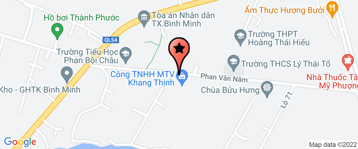 Bản đồ đến địa chỉ Công Ty TNHH Một Thành Viên Khang Thịnh