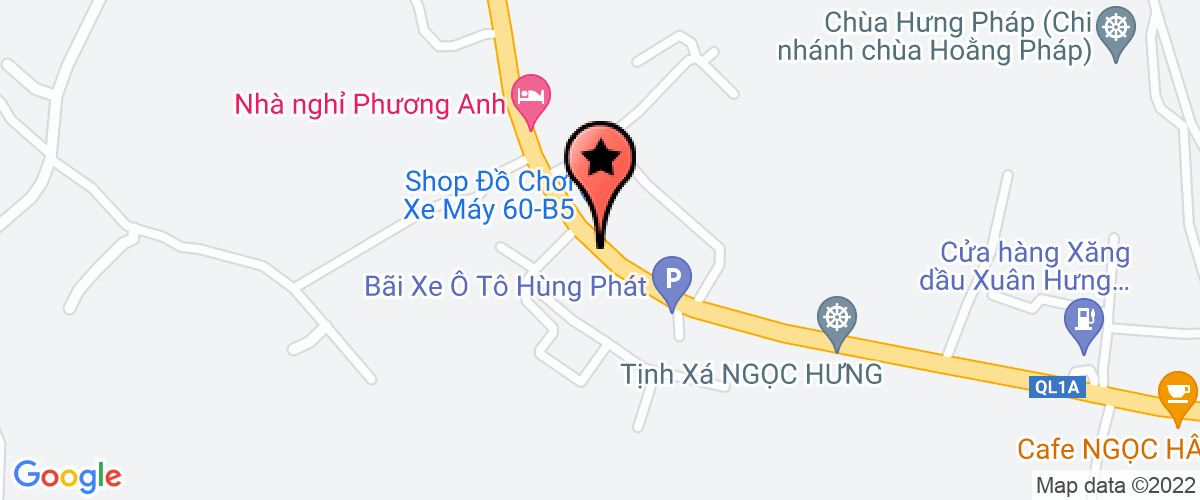 Bản đồ đến địa chỉ Công Ty TNHH Xuất Nhập Khẩu Nông Sản á Châu