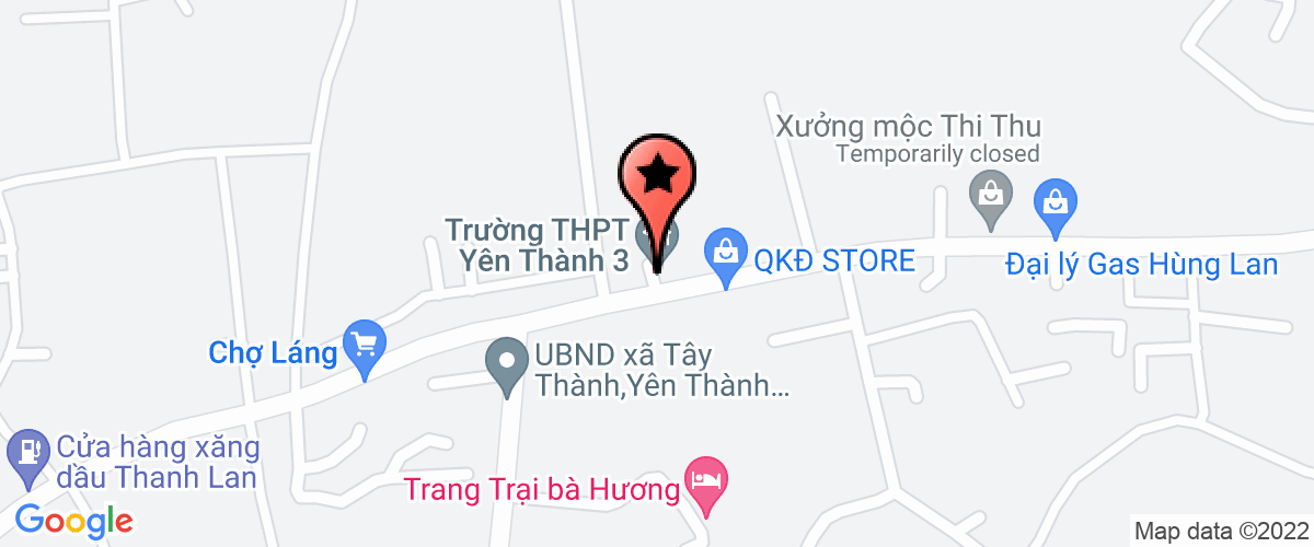 Bản đồ đến địa chỉ Ban Quản lý nhà máy nước thị trấn Yên Thành