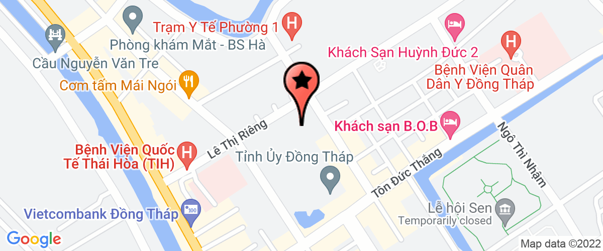 Bản đồ đến địa chỉ Trung Tâm Dịch Vụ Phát Thanh - Truyền Hình tỉnh Đồng Tháp