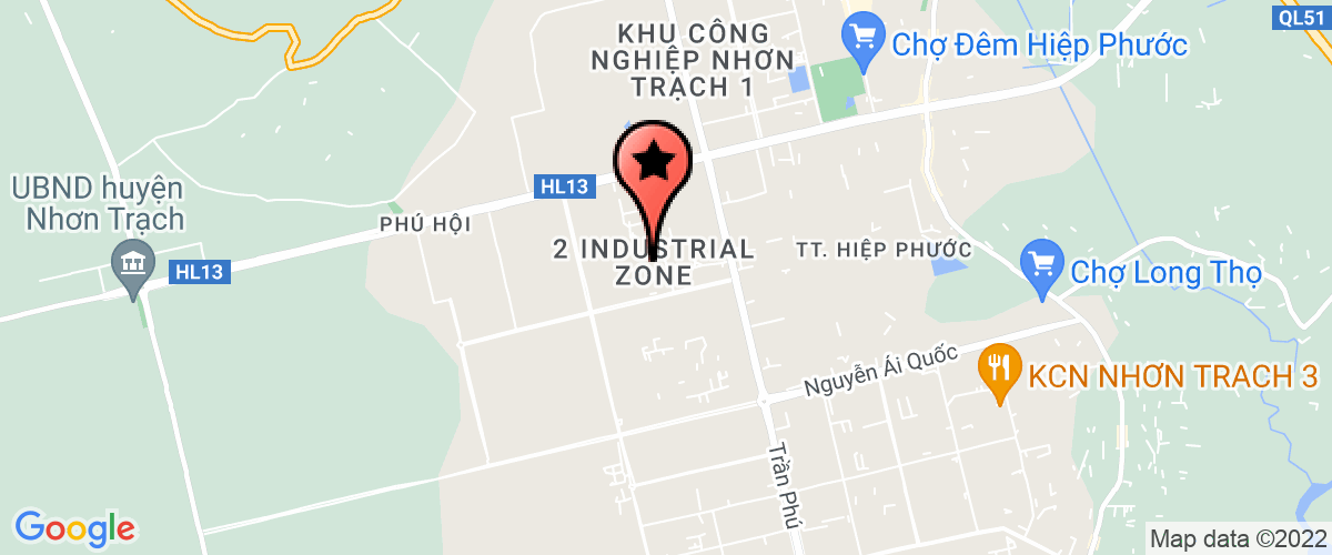 Bản đồ đến địa chỉ Cty dệt Choong Nam Việt Nam TNHH