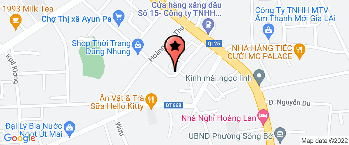 Bản đồ đến địa chỉ Công Ty TNHH Một Thành Viên Minh Phương Ayun Pa