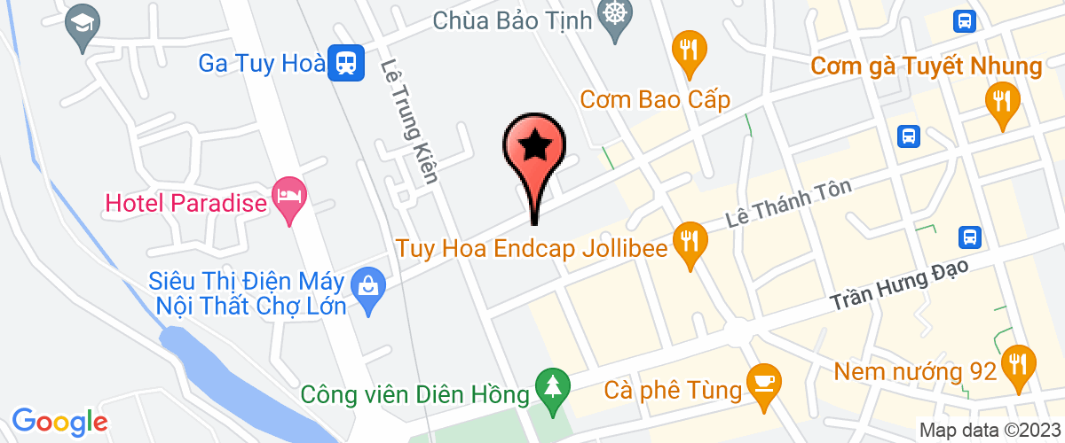 Bản đồ đến địa chỉ Văn Phòng Đại Diện - Công Ty Trách Nhiệm Hữu Hạn Phụng Minh Quang