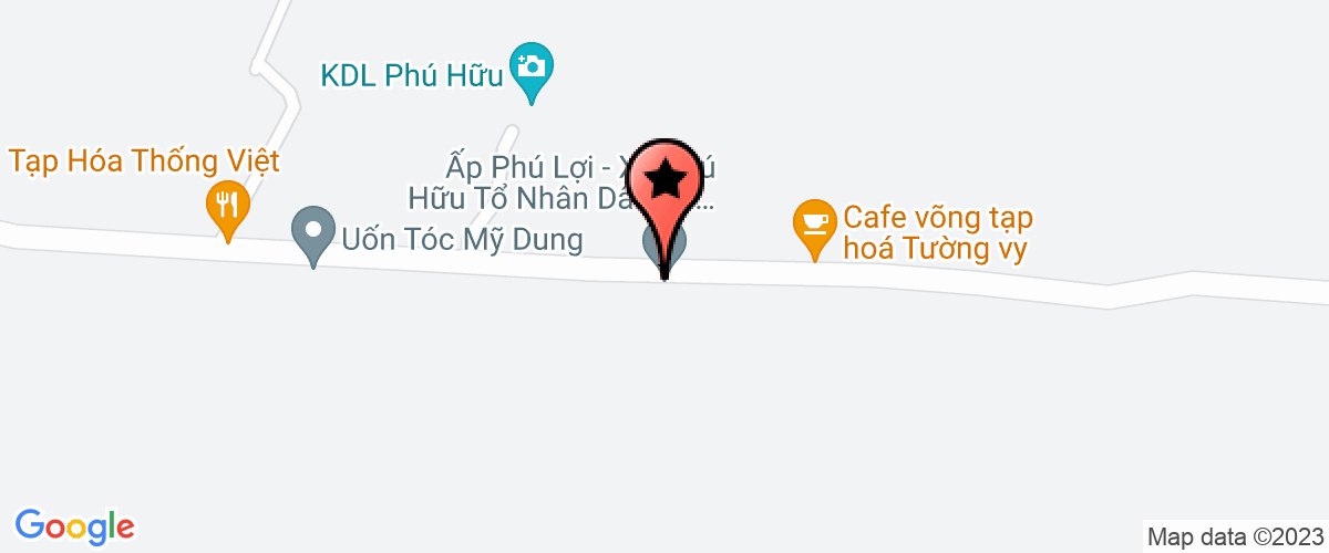 Bản đồ đến địa chỉ Công Ty TNHH Sản Xuất Thương Mại Phú Hữu