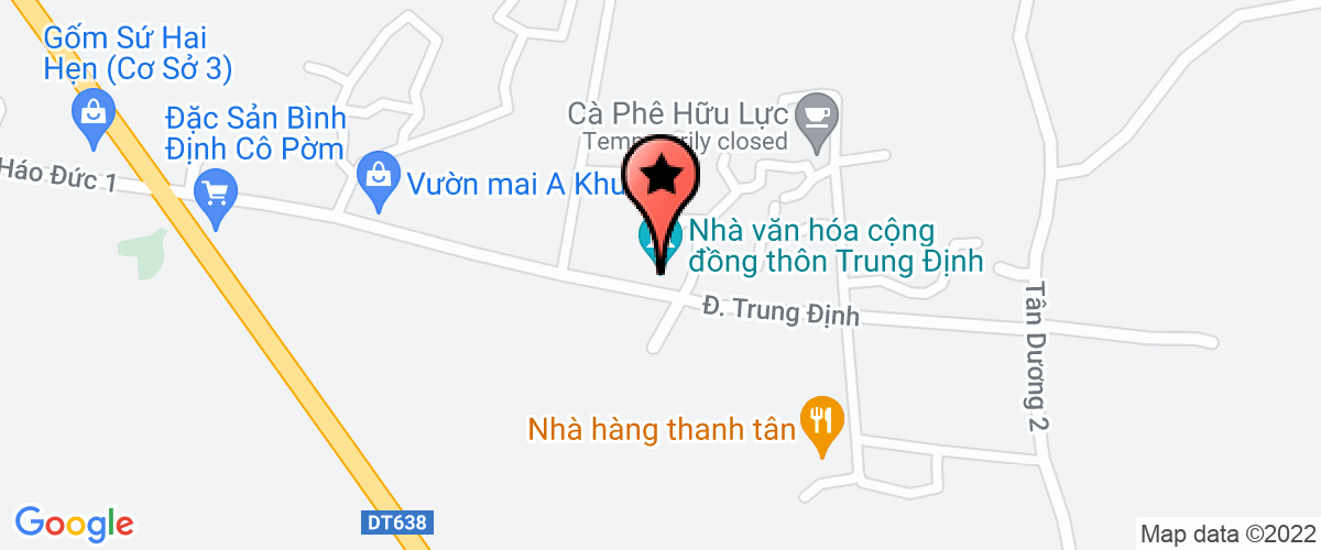 Bản đồ đến địa chỉ Công Ty TNHH Sản Xuất & Thương Mại Gia Trung