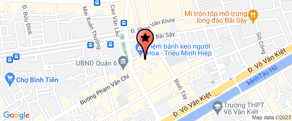 Bản đồ đến địa chỉ Văn Phòng Đại Diện Tại Thành Phố Hồ Chí Minh – Công Ty TNHH Phát Triển Thương Mại Quốc Tế Hồng Phát