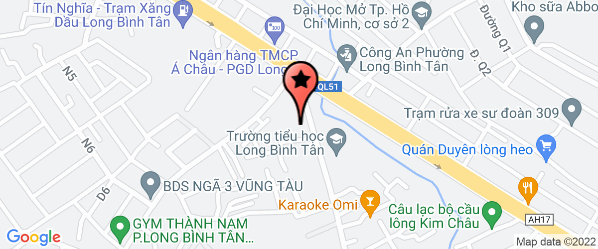 Bản đồ đến địa chỉ Công Ty TNHH Một Thành Viên Hải Đạt Thành