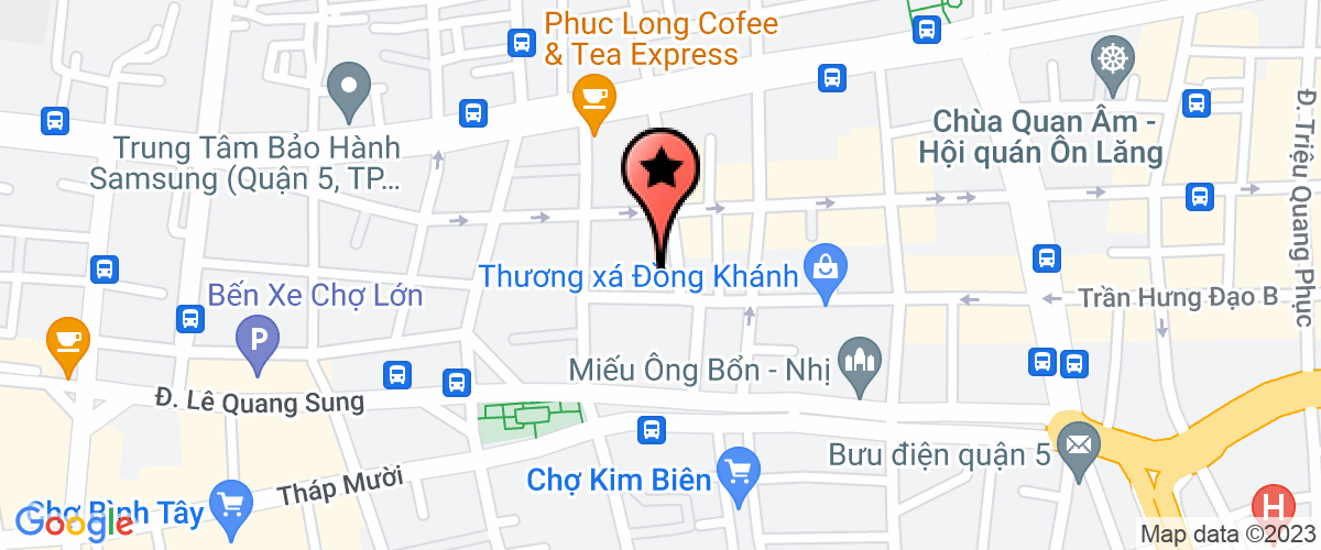 Bản đồ đến địa chỉ Cửa Hàng ( Quầy F2) 549 Trần Hưng Đạo B