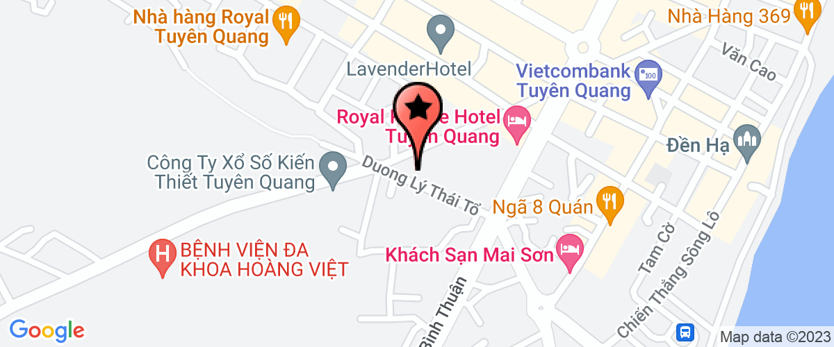 Bản đồ đến địa chỉ Chi nhánh công ty TNHH xây dựng và thương mại Giang Sơn tại Tuyên Quang