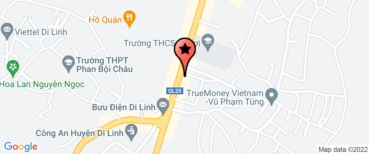 Bản đồ đến địa chỉ Chi Nhánh Công Ty TNHH Thương Mại Và Dịch Vụ Tâm Anh Tại Di Linh - Chi Nhánh 1