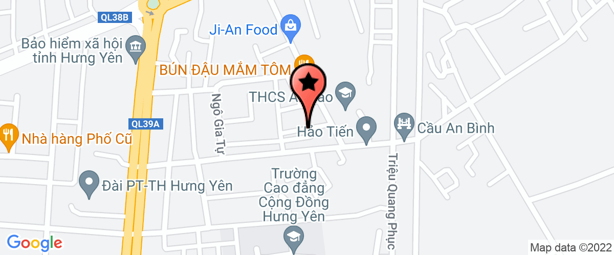 Bản đồ đến địa chỉ Công Ty TNHH Đầu Tư Xây Dựng Hải Nam Hưng Yên