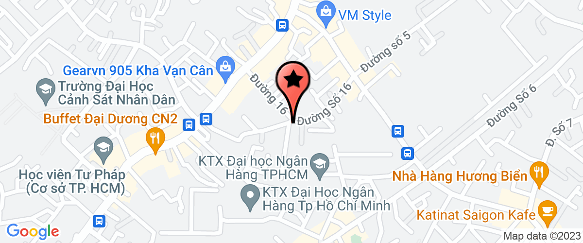 Bản đồ đến địa chỉ Công Ty Trách Nhiệm Hữu Hạn Isc International