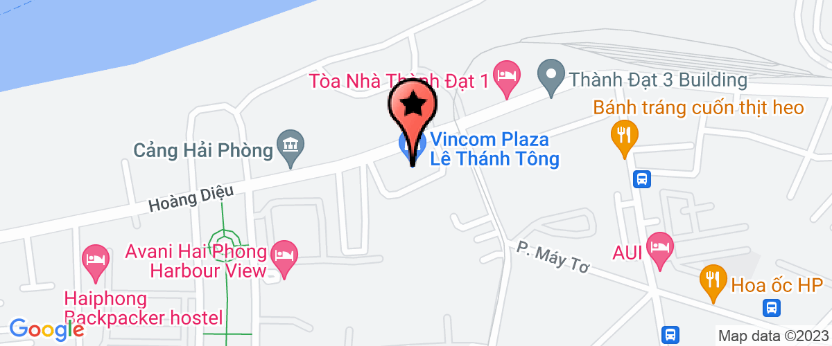 Bản đồ đến địa chỉ Chi Nhánh Hải Phòng - Công Ty TNHH Kinh Doanh Thương Mại Và Dịch Vụ Vinds