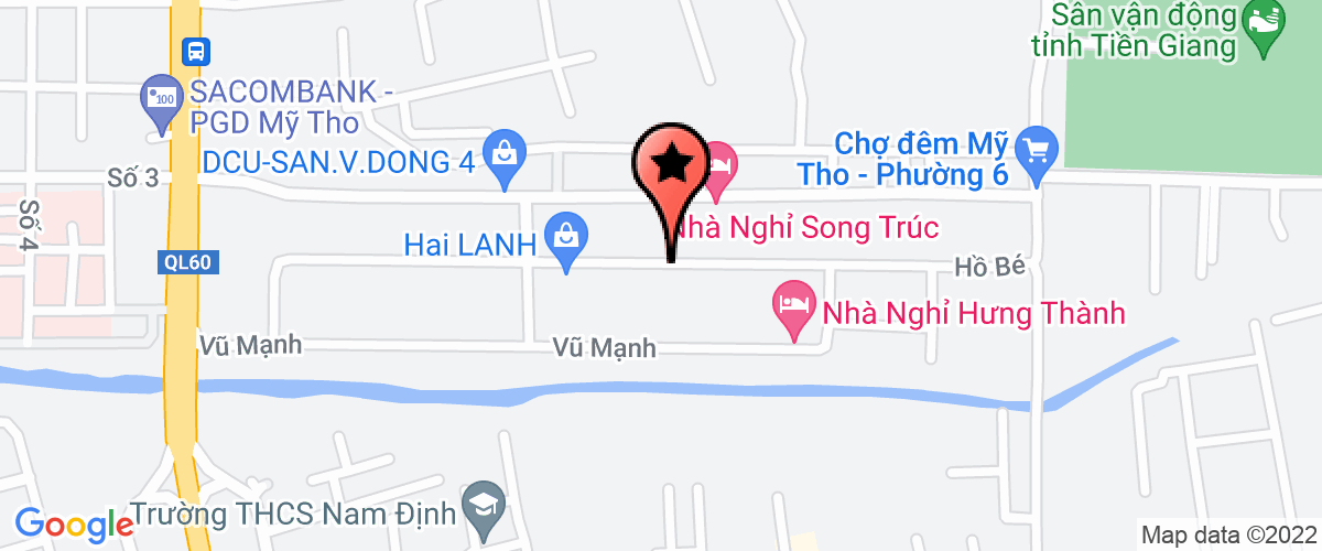 Bản đồ đến địa chỉ Công Ty Trách Nhiệm Hữu Hạn Thiện Nhân Tiền Giang
