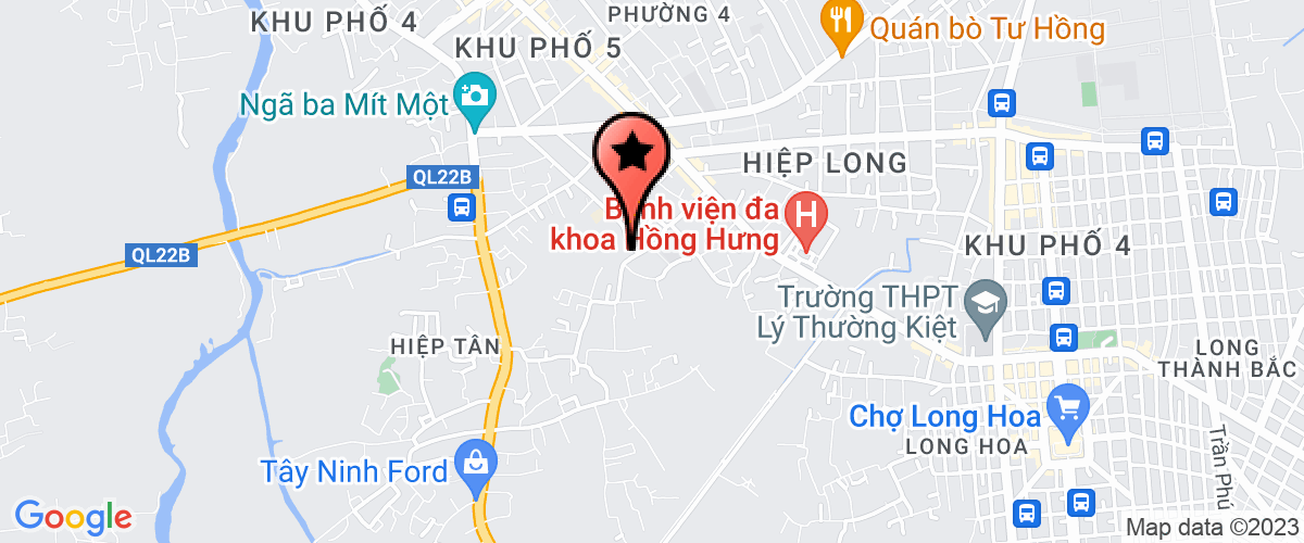 Bản đồ đến địa chỉ Chi Nhánh Công Ty Trách Nhiệm Hữu Hạn Sao Việt